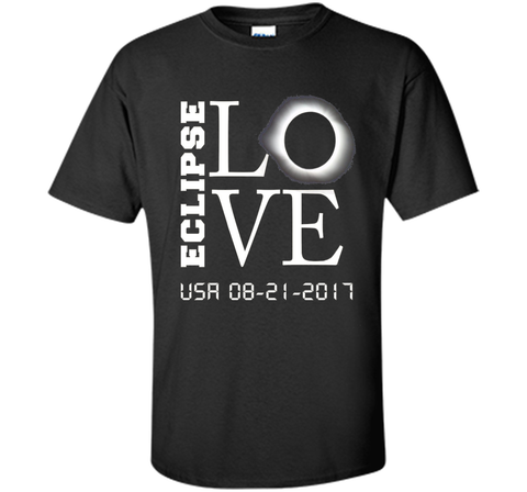 LOVE Circle Total Solar Eclipse Celestial Fanatic T-shirt