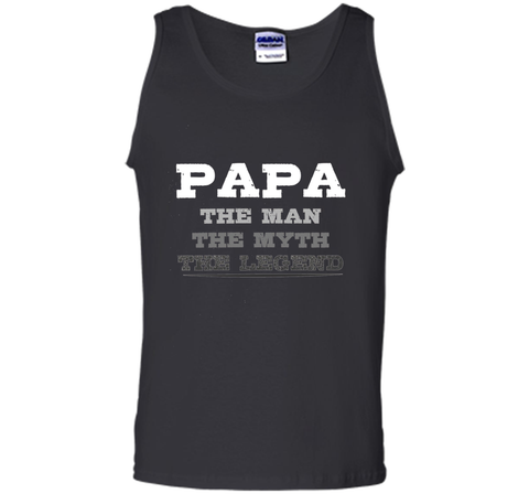 Men's Papa The Man Myth Legend Father's Day Shirt
