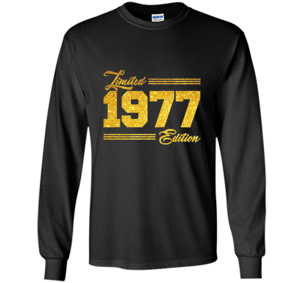 Limited 1977 Edition Golden Birthday T-shirt