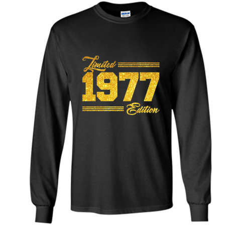 Limited 1977 Edition Golden Birthday T-shirt