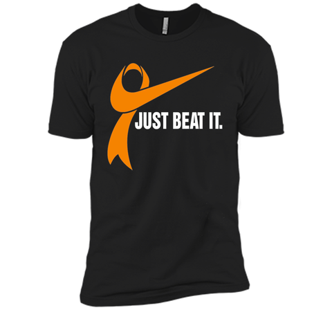 Just Beat It Orange Awareness Ribbon Shirt