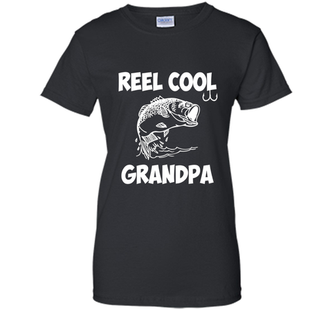 Reel Cool Grandpa Funny Fishing Gift T-Shirts