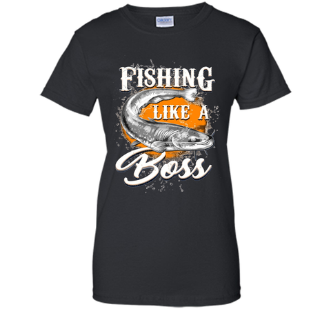 Fishing like a Boss Catfish T-Shirt