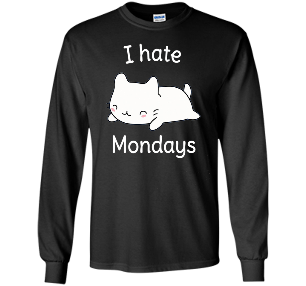 I Hate Mondays Cute Cat Hot 2017 T-Shirt