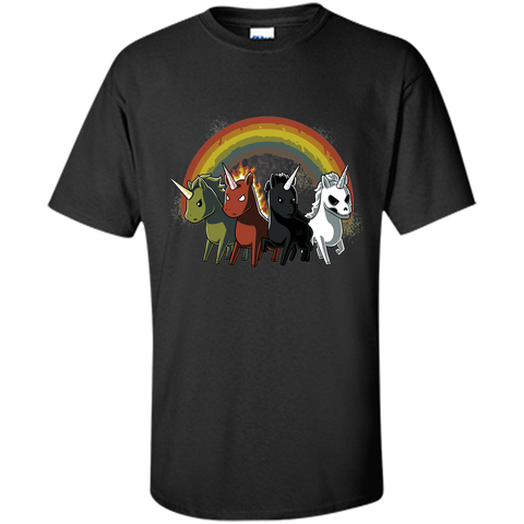 four unicorns of the apocalypse-lovely unicorn t shirt
