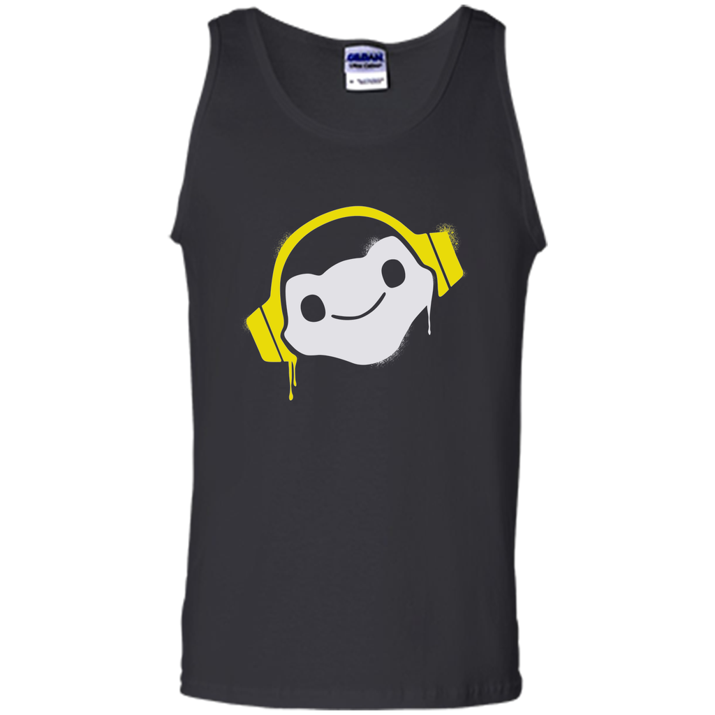 Overwatch Lucio Headphones Spray Tee Shirt