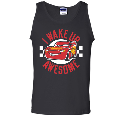 Disney Pixar Cars 3 McQueen Wake Up Awesome Graphic T-Shirt