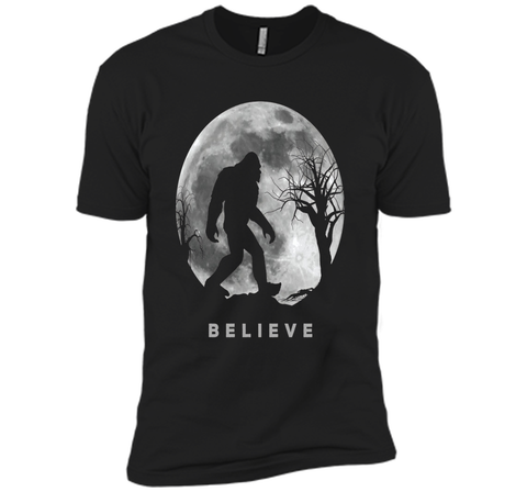 Bigfoot T-shirt Bigfoot Sasquatch Full moon Yeti Funny Shirt