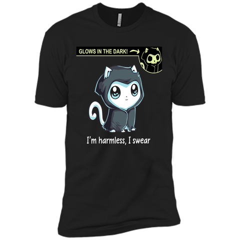 grim kitty, i'm harmless, i wear-lovely cat-lovely animal t shirt