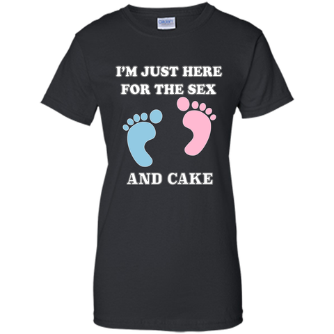 I'm Just Here For The Sex And Cake Baby Shower Gender Reveal
