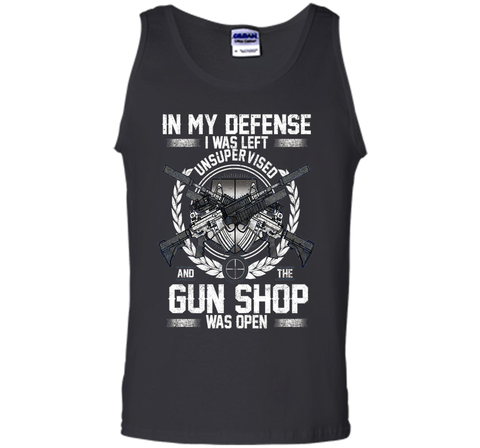 My Defense T-shirt I Was Left Unsupervised