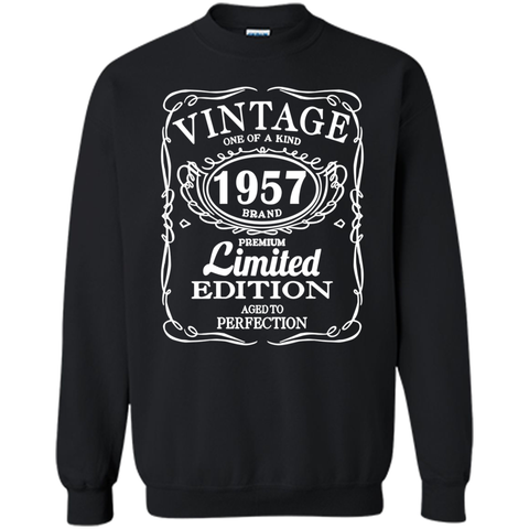 Vintage Born in 1957 60 Years Old Birthday Tshirt