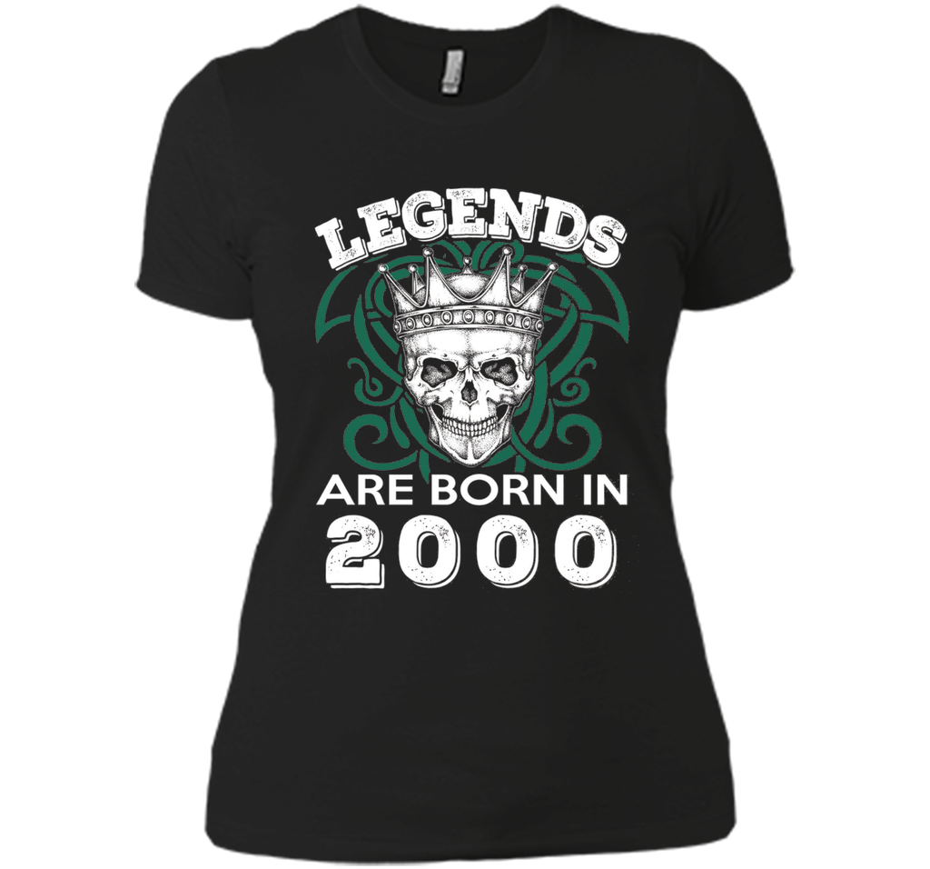 Legends Are Born In 2000 17 Year Old 17th Birthday Gift Idea