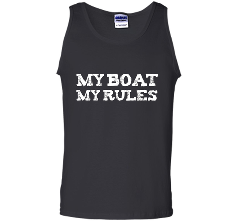 My Boat My Rules Funny T-shirt Captain Ship Sailor Sailing