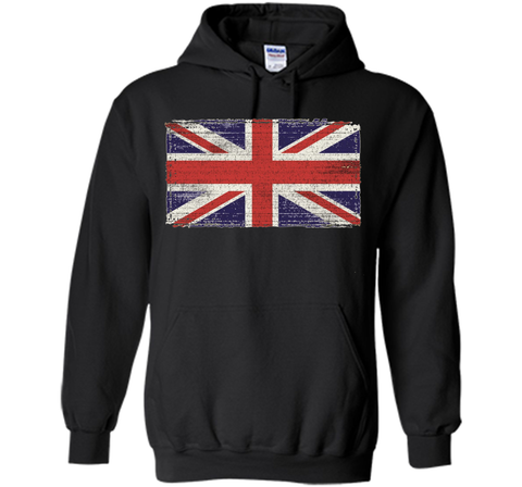 Union Jack T-shirt Vintage UK Flag Tee British Retro Flag