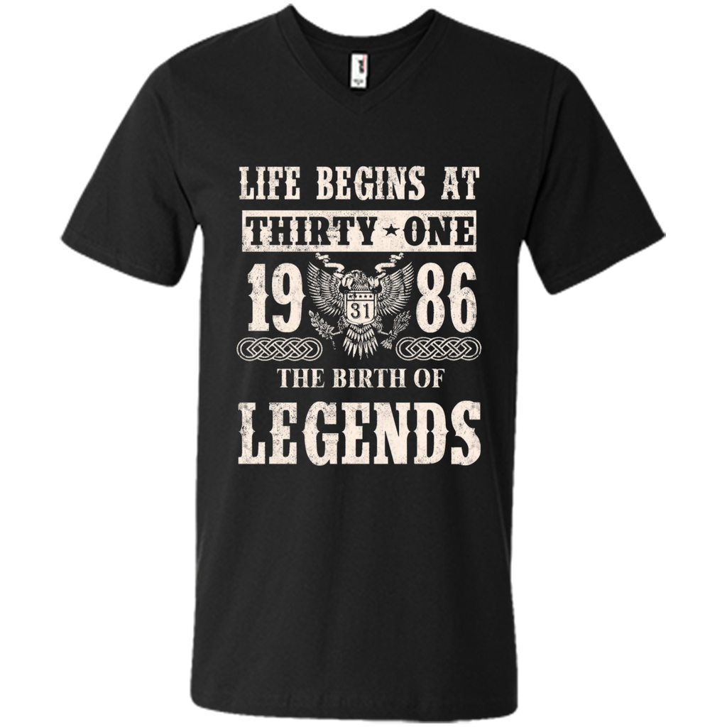 Life Begin At Thirty-One 1986 T Shirt