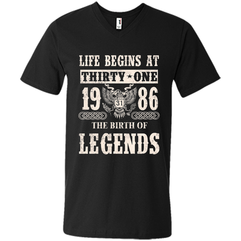 Life Begin At Thirty-One 1986 T Shirt