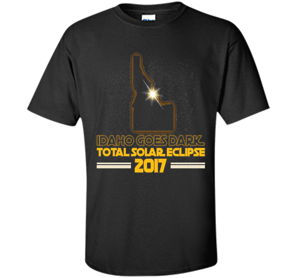 Idaho Goes Dark Total Solar Eclipse 2017 T-shirt