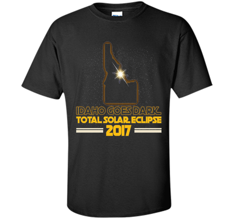 Idaho Goes Dark Total Solar Eclipse 2017 T-shirt