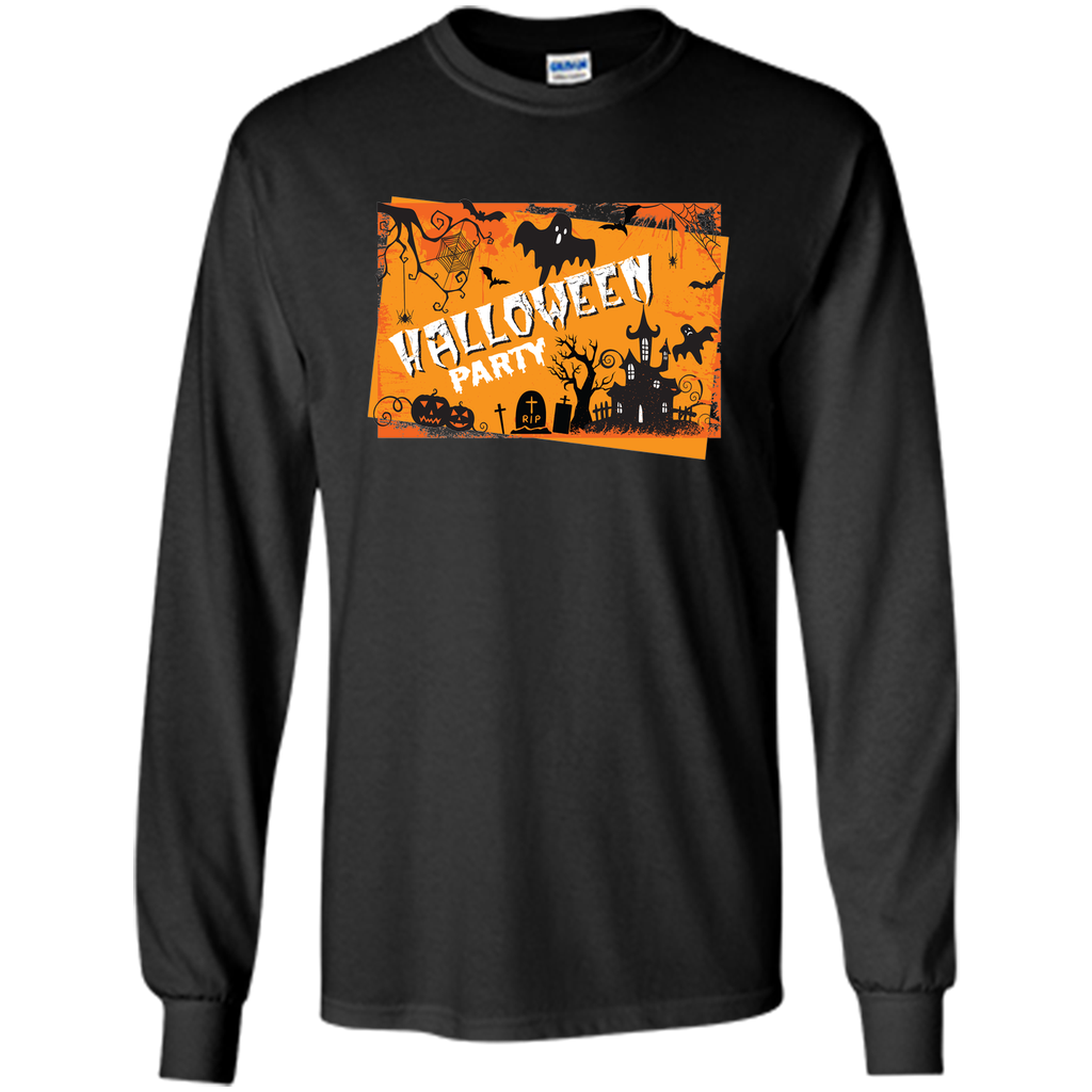 enjoy the halloween party LS Ultra Cotton Tshirt