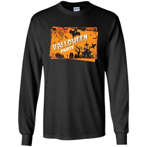 enjoy the halloween party LS Ultra Cotton Tshirt