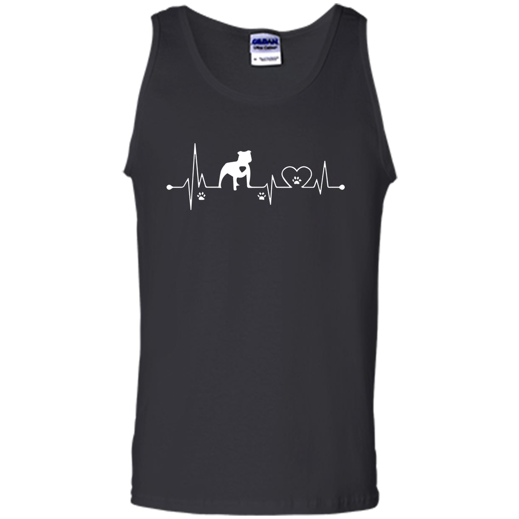 Heartbeat Dog All Pitbull T-shirt Birthday Gift