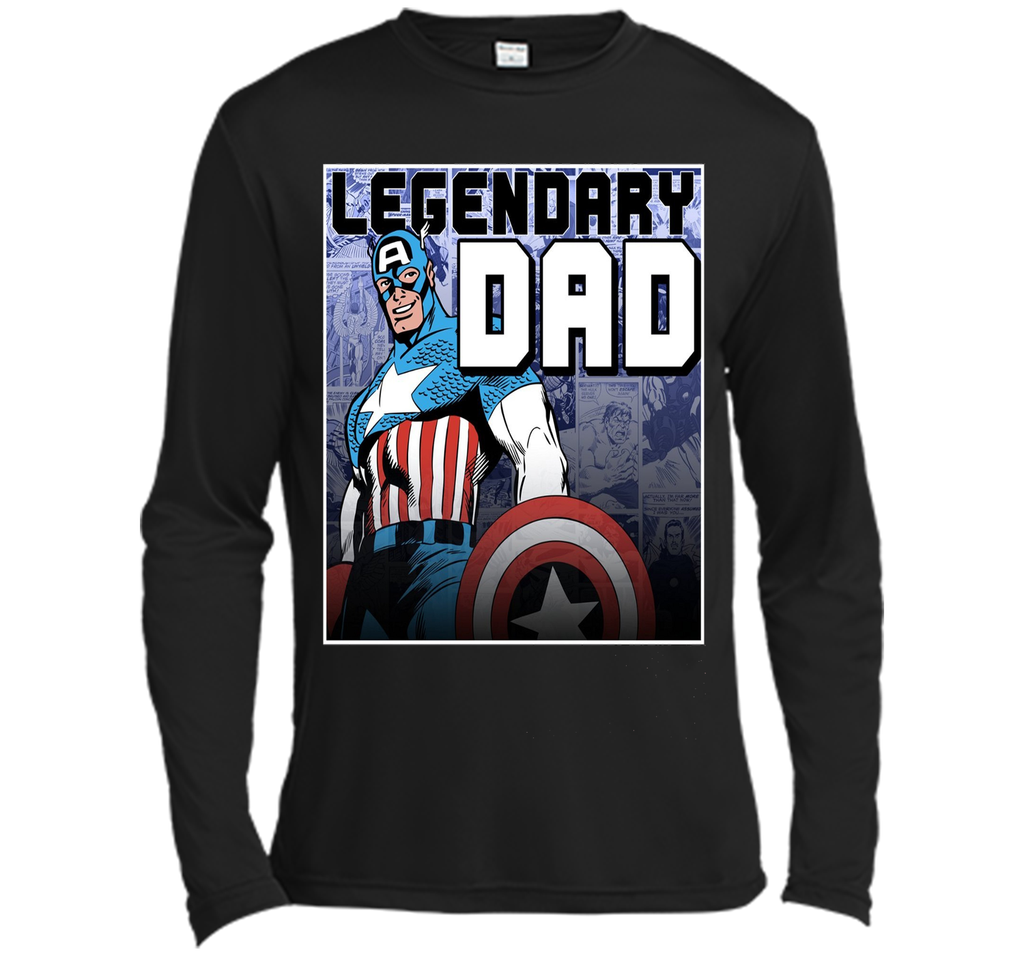 Marvel Captain America Father's Day Legend Graphic T-Shirt