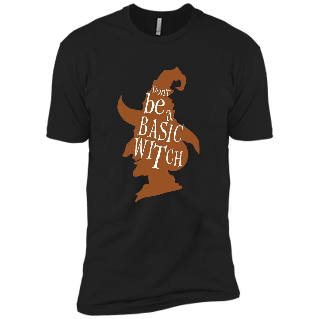do not be a basic witch halloween Next Level Premium Short Sleeve Tee