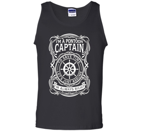 I am a Pontoon Captain T Shirt