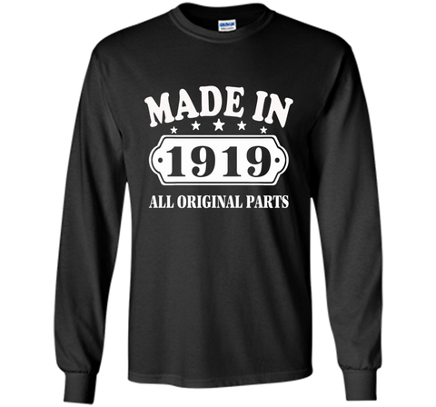 98 Birthday T-Shirt Vintage Made in 1919 ideas Man Shirt