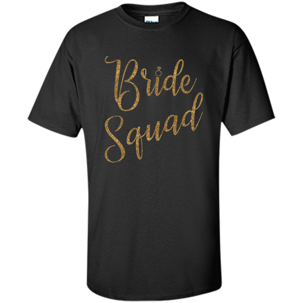 Bride Squad T-Shirt Bachelorette Party Shirts Bridal Shower