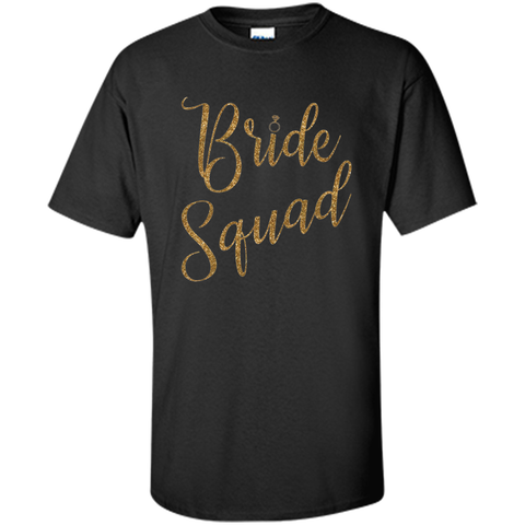 Bride Squad T-Shirt Bachelorette Party Shirts Bridal Shower