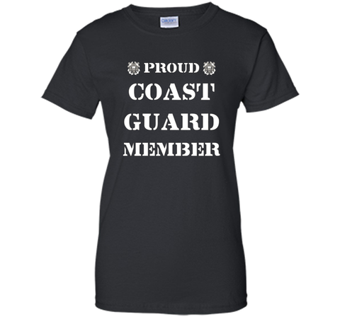 Proud Coast Guard Member Military T-Shirt t-shirt