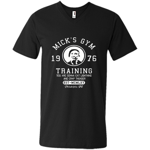 Micks Gym T Shirt  1976 Training mr happy