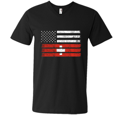 Swiss American Flag - USA Switzerland Shirt