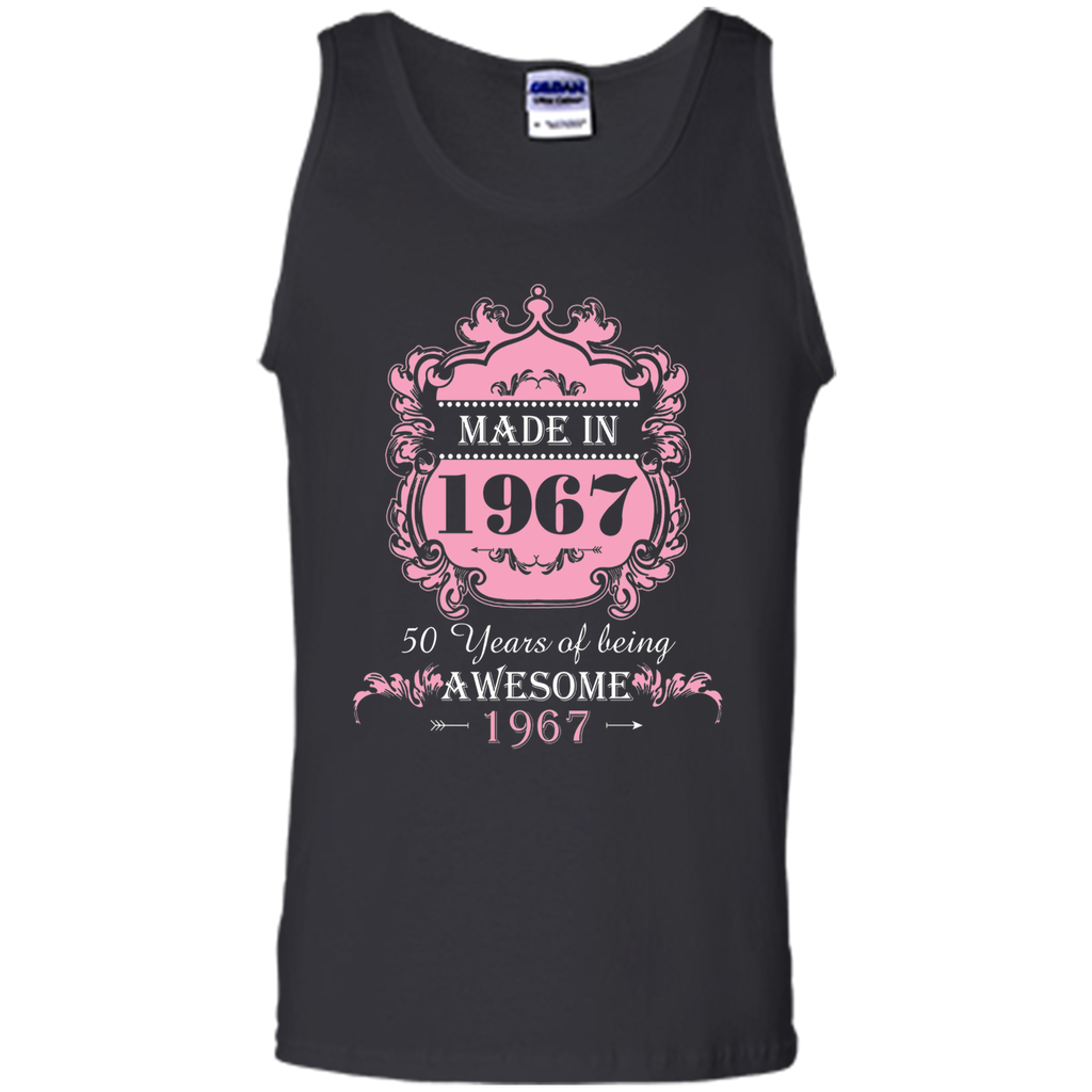 Made In 1967 T Shirt- 50 Years Old 50th Birthday Gift