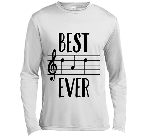 Mens Best Dad Ever T-Shirt Funny Music Note Father's Gift