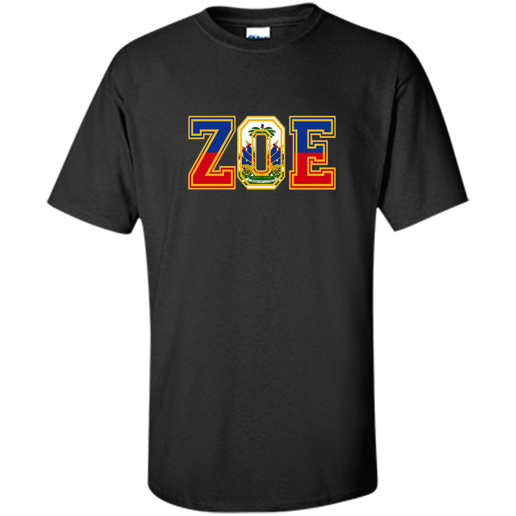 Zoe T-Shirt - Haitian pride for haitian flag day