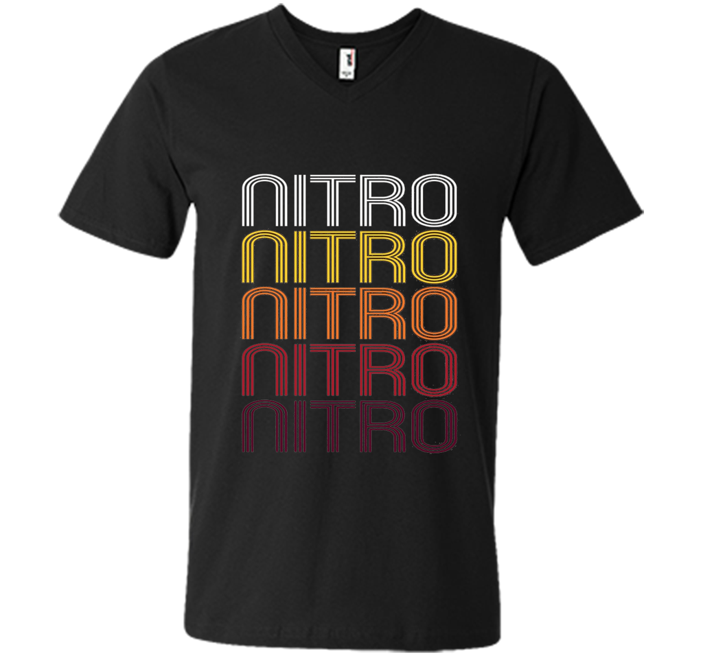 Nitro, WV | Vintage Style West Virginia T-shirt