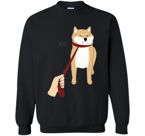 Cute Shiba Inu Shirt Nope - Doge Meme T-shirt W