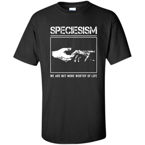 SPECIESISM vegan animal rights t- shirt