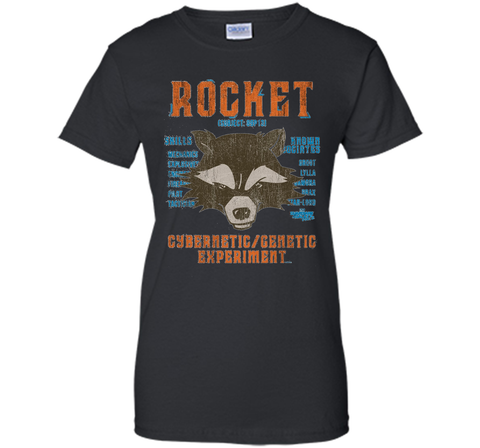 Marvel Rocket Guardians of the Galaxy 2 List Graphic T-Shirt