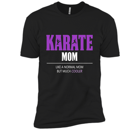 Karate Mom Cool Purple T Shirt