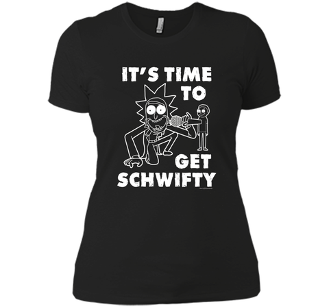 Rick & Morty It's Time To Get Schwifty 1 Color White