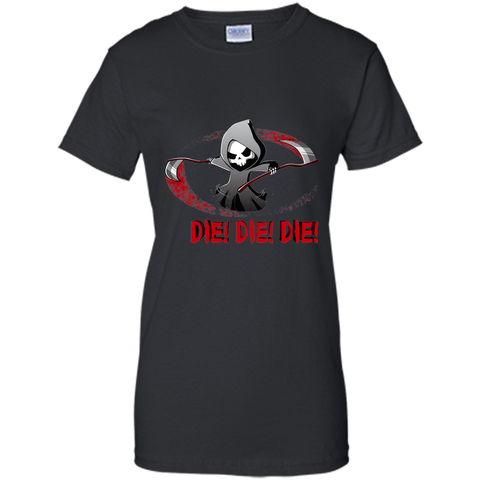 violent death halloween t shirt Ladies Custom