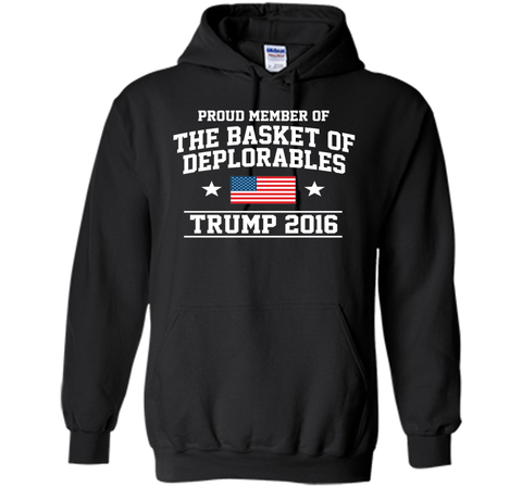 Proud Member Of The Basket of Deplorables Trump 2016 T-Shirt
