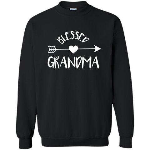 Blessed Grandma Shirt, Cute Tribal Arrow and Heart Gran Gift Promoted To Papa Shirt Grandpa Announcement T-Shirt
