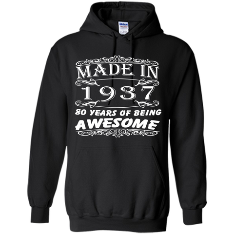 Special Gift For 80th Birthday - Made in 1937 Awesome Shirt