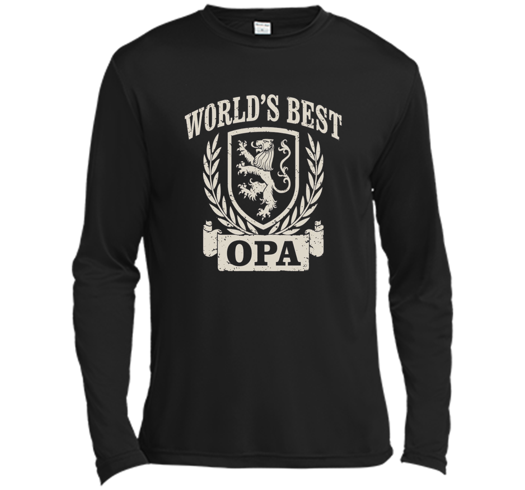Men's Vintage Crest World's Best Opa T-Shirt