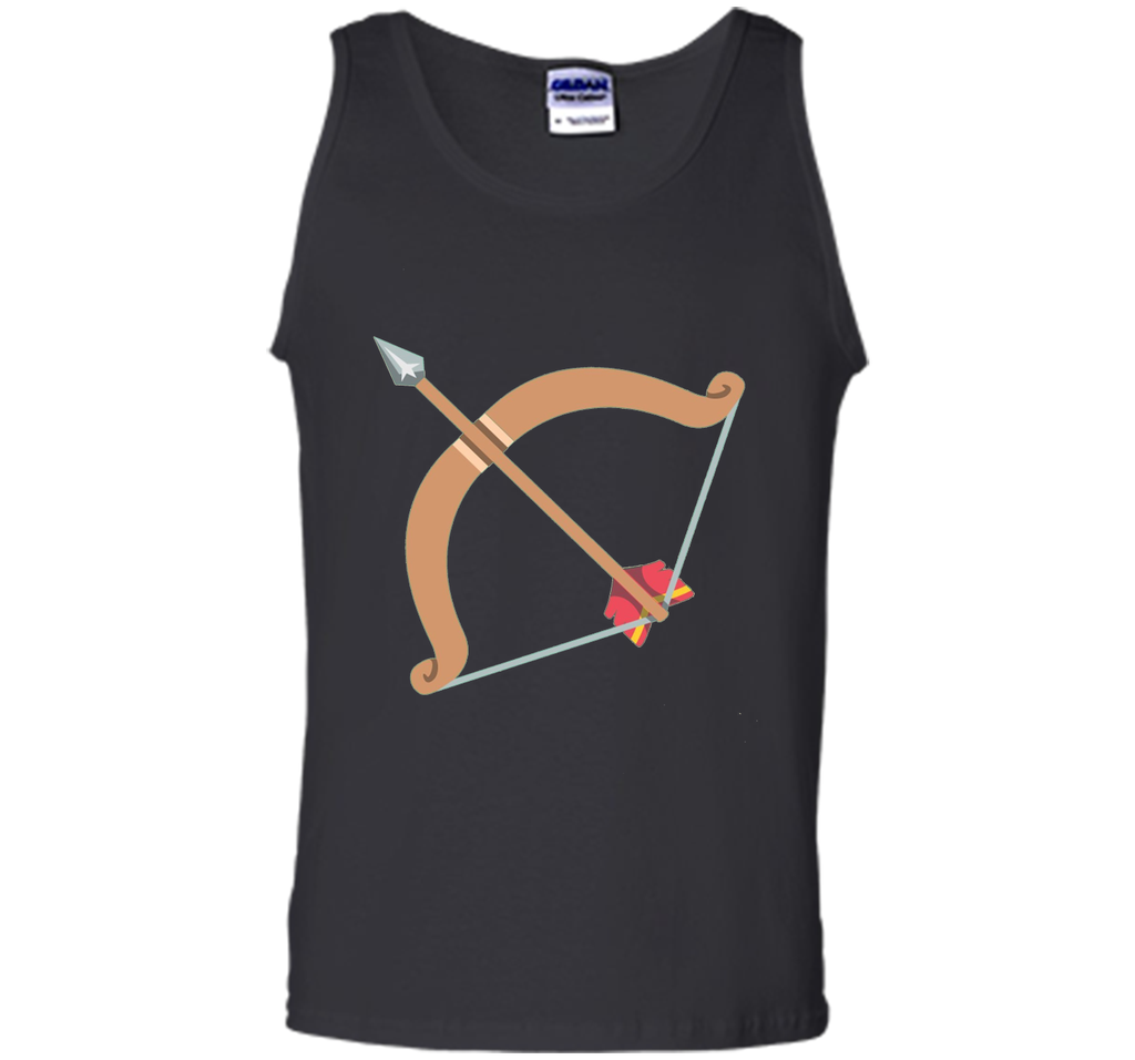 Bow and Arrow Emoji T-Shirt Crossbow Archery Target Rifelry